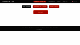 What Imgmaze.com website looked like in 2019 (4 years ago)