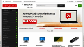 What Ipopular.cz website looked like in 2019 (4 years ago)
