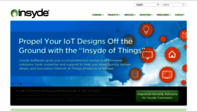 What Insyde.com website looked like in 2019 (4 years ago)