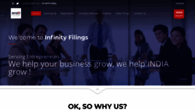 What Infinityfilings.com website looked like in 2019 (4 years ago)