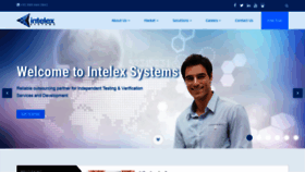 What Intelexsystems.com website looked like in 2019 (4 years ago)