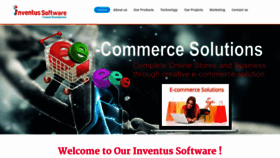 What Inventussoftware.com website looked like in 2019 (4 years ago)