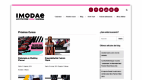What Imodae.com website looked like in 2019 (4 years ago)