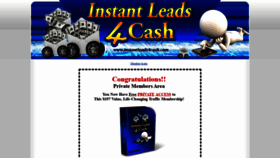 What Instantleads4cash.com website looked like in 2019 (4 years ago)