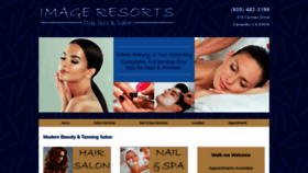 What Imageresortsdayspa.com website looked like in 2019 (4 years ago)