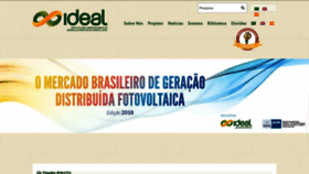 What Institutoideal.org website looked like in 2019 (4 years ago)
