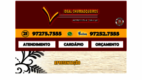 What Idealchurrasqueiros.com.br website looked like in 2019 (4 years ago)