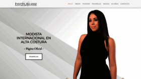 What Ivettealaniz.com website looked like in 2019 (4 years ago)
