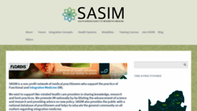 What Integrativemedicine.co.za website looked like in 2019 (4 years ago)