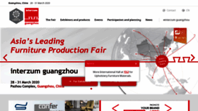 What Interzum-guangzhou.com website looked like in 2019 (4 years ago)