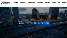 What Iluminaciondinamica.com website looked like in 2019 (4 years ago)