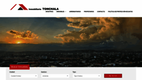 What Inmobiliariatonchala.com.co website looked like in 2019 (4 years ago)