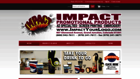 What Impactyourlogo.com website looked like in 2019 (4 years ago)