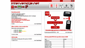 What Intervencije.net website looked like in 2019 (5 years ago)