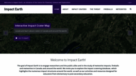 What Impactearth.com website looked like in 2019 (4 years ago)