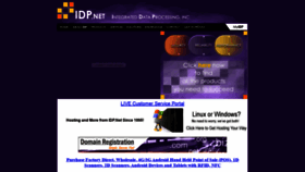 What Idp.net website looked like in 2019 (4 years ago)