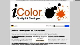 What Icolor.de website looked like in 2019 (4 years ago)
