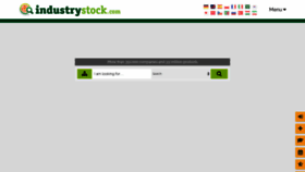 What Industrystock.net website looked like in 2019 (4 years ago)