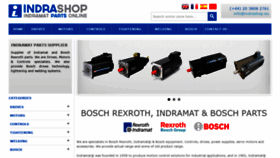 What Indrashop.eu website looked like in 2019 (4 years ago)