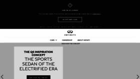 What Infiniti.com.my website looked like in 2019 (4 years ago)