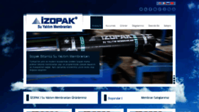What Izopak.com website looked like in 2019 (4 years ago)