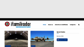 What Itamilradar.com website looked like in 2019 (4 years ago)