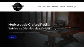 What Imaginethatpooltables.com website looked like in 2019 (4 years ago)