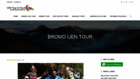 What Ijenbromotours.com website looked like in 2019 (4 years ago)