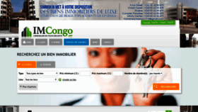 What Imcongo.com website looked like in 2019 (4 years ago)