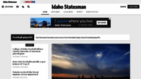 What Idahostatesman.com website looked like in 2019 (4 years ago)