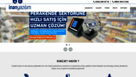 What Inanyazilim.net website looked like in 2019 (4 years ago)