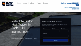 What Islandsolarservice.com website looked like in 2019 (4 years ago)
