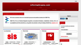 What Informaticasis.com website looked like in 2019 (4 years ago)
