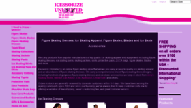 What Icessorizeunlimited.com website looked like in 2019 (4 years ago)