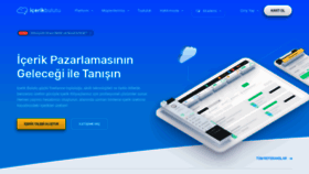 What Icerikbulutu.com website looked like in 2019 (4 years ago)