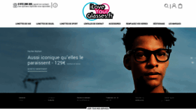 What Iloveyourglasses.fr website looked like in 2019 (4 years ago)