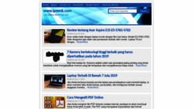 What Ipeenk.com website looked like in 2019 (4 years ago)