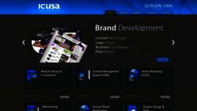 What Icusa.net website looked like in 2019 (4 years ago)