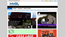 What Infogl.com.ar website looked like in 2019 (4 years ago)