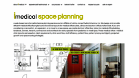 What Imedicalspaceplanning.com website looked like in 2019 (4 years ago)