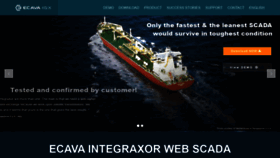 What Integraxor.com website looked like in 2019 (4 years ago)