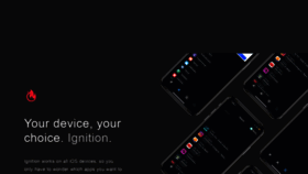 What Ignition.fun website looked like in 2019 (4 years ago)