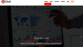 What Igoal.com.br website looked like in 2019 (4 years ago)