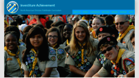 What Investitureachievement.com website looked like in 2019 (4 years ago)