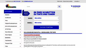 What Inkoust24.de website looked like in 2019 (4 years ago)
