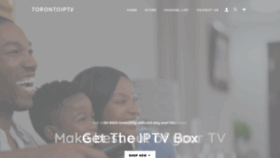 What Iptv-toronto.com website looked like in 2019 (4 years ago)