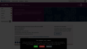 What Ijmla.net website looked like in 2019 (4 years ago)
