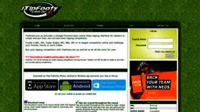 What Itipfooty.com.au website looked like in 2019 (4 years ago)