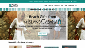 What Islandcabana.com website looked like in 2019 (4 years ago)