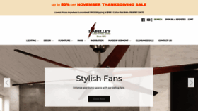 What Isabelleslighting.com website looked like in 2019 (4 years ago)